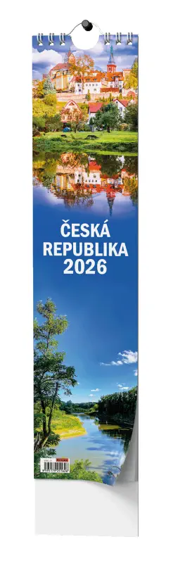 Nástěnný kalendář 2026 Kravata - Česká republika