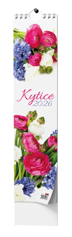 Nástěnný kalendář 2026 Kravata - Kytice