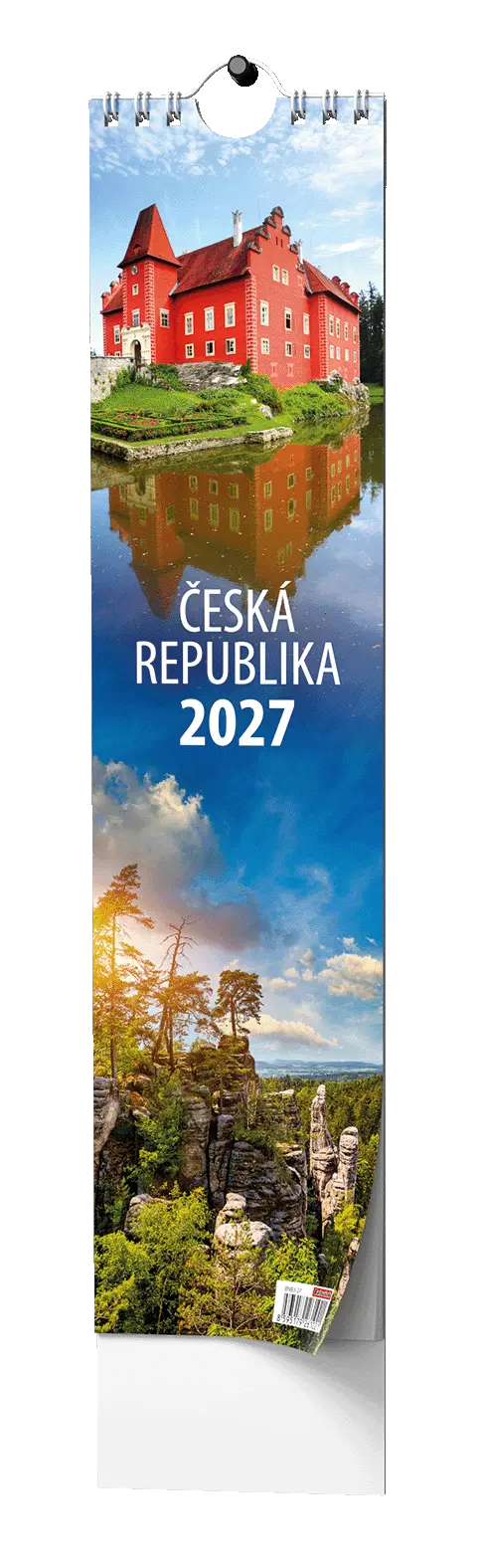 Nástěnný kalendář 2027 Nástěnný kalendář - Kravata - Česká republika