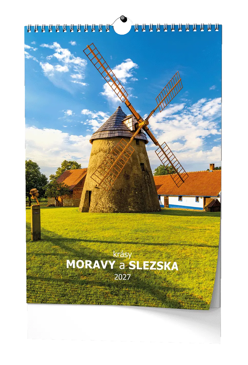 Nástěnný kalendář 2027 Nástěnný kalendář - Krásy Moravy a Slezska - A3