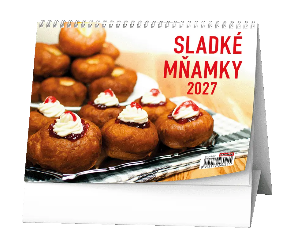 Stolní kalendář 2027 Stolní kalendář - Sladké mňamky