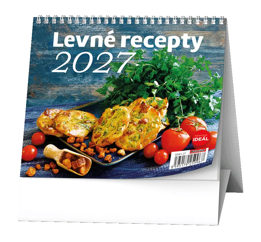 Stolní kalendář 2027 Stolní kalendář - IDEÁL - Levné recepty