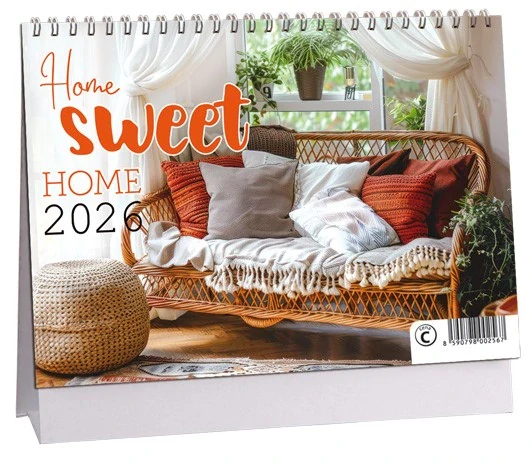 Kalendář Sweet home 2026