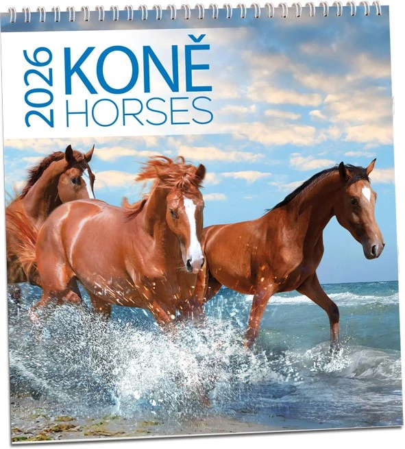 Kalendář Koně 2026