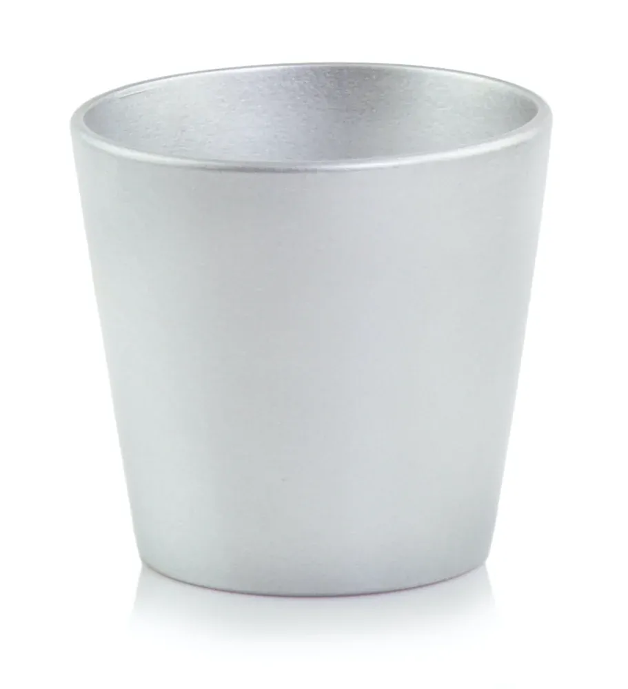 Květináč stříbrný 9cm