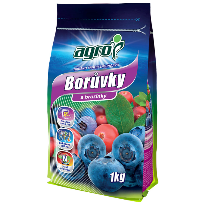 AGRO Organominerální hnojivo borůvky a brusinky 1 kg