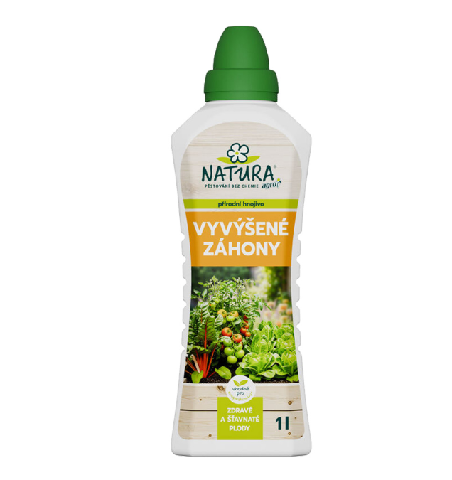 NATURA Kapalné hnojivo na vyvýšené záhony 1 l