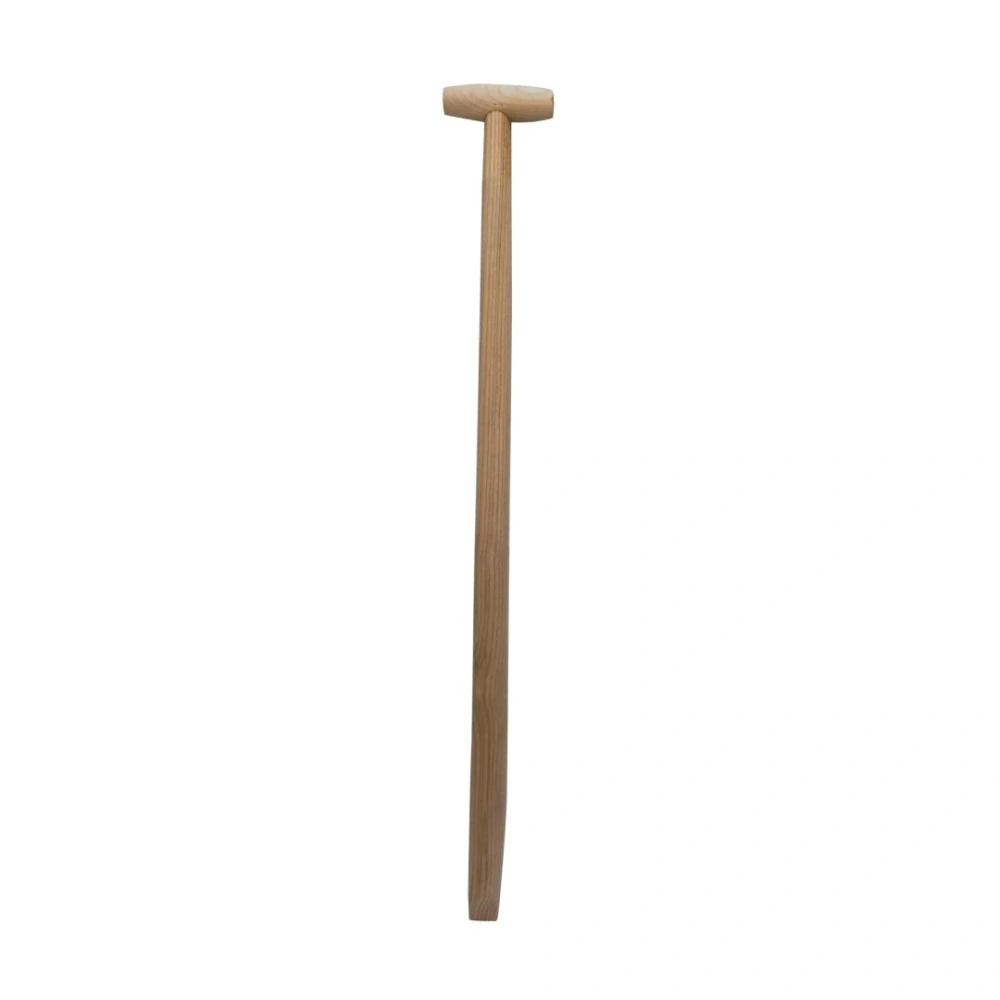 TOPTRADE násada na lopatu a vidle, prohlá, s koncovkou T, 120 cm
