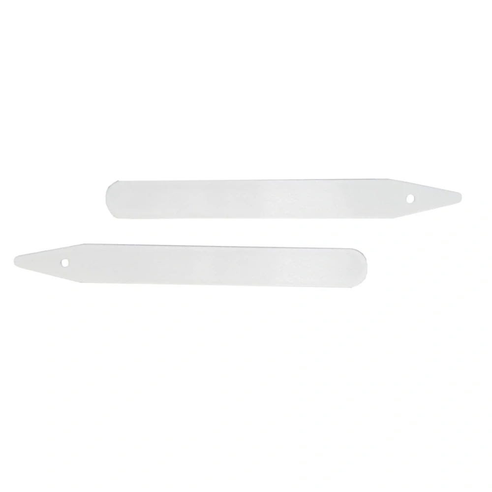 TOPTRADE jmenovka, označník popisovací, plastový, 50 ks, 20x150mm