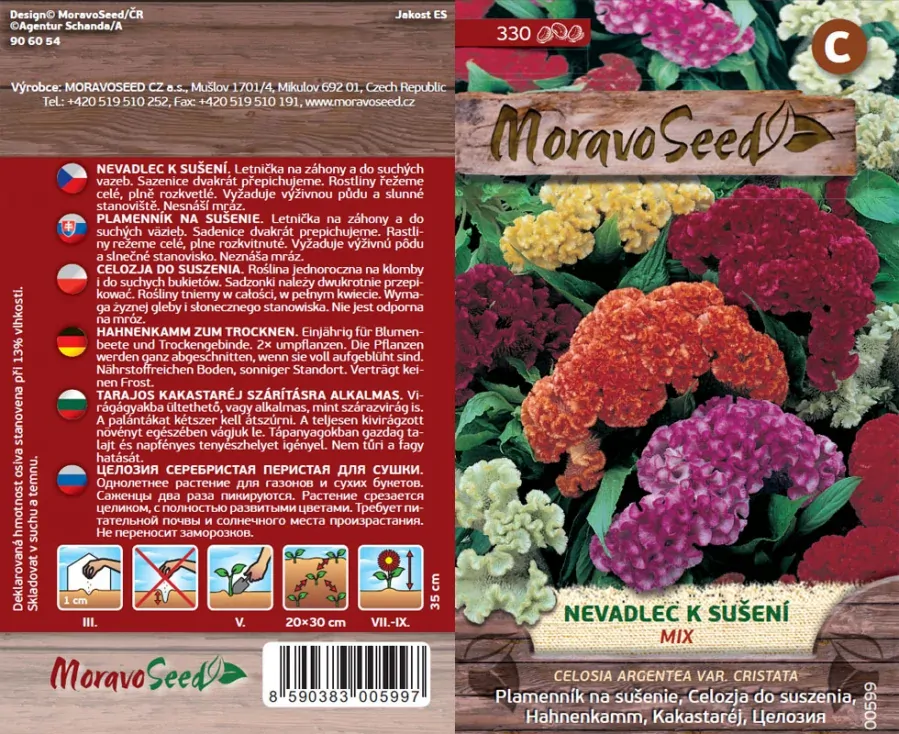 Nevadlec k sušení - osivo
