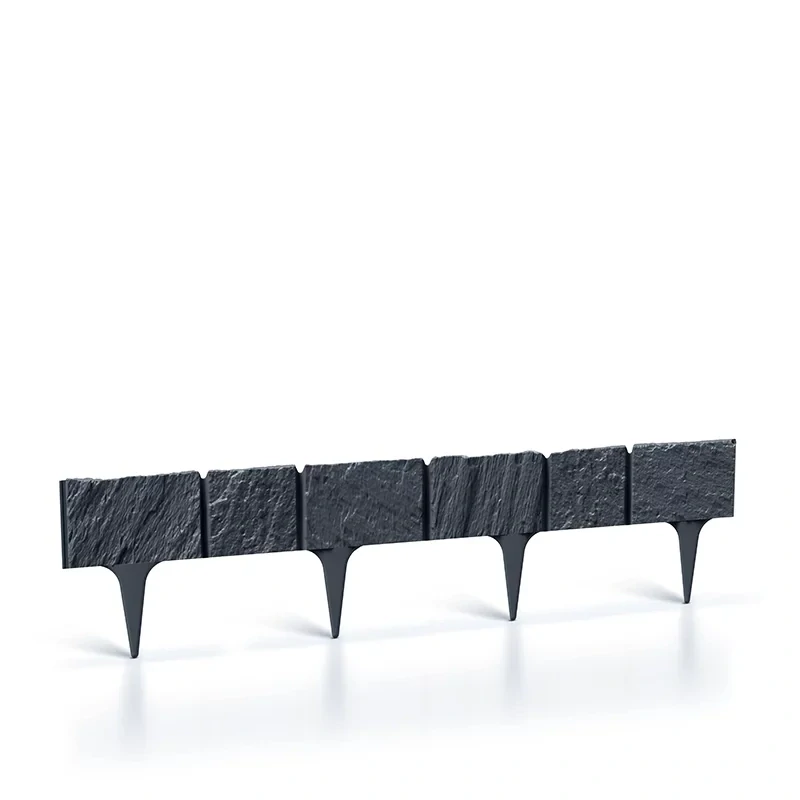 Travní lem Garden Stone 390cm antracit