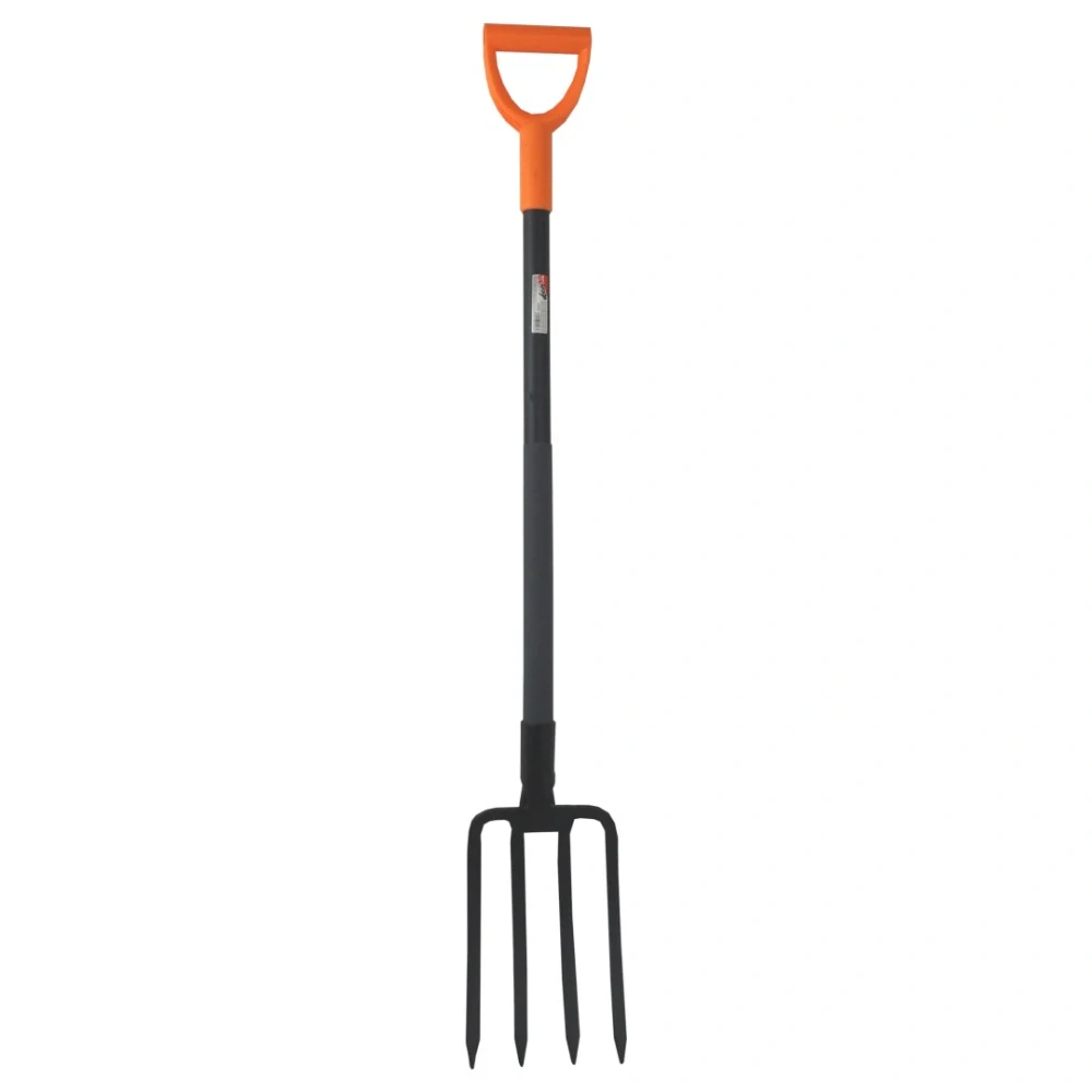 TOPTRADE vidle rycí, kované, kovová násada, svařovaný, tvarovaný profil, délka 1200mm, Profi