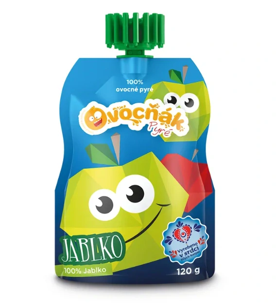 100% jablečné pyré 120g