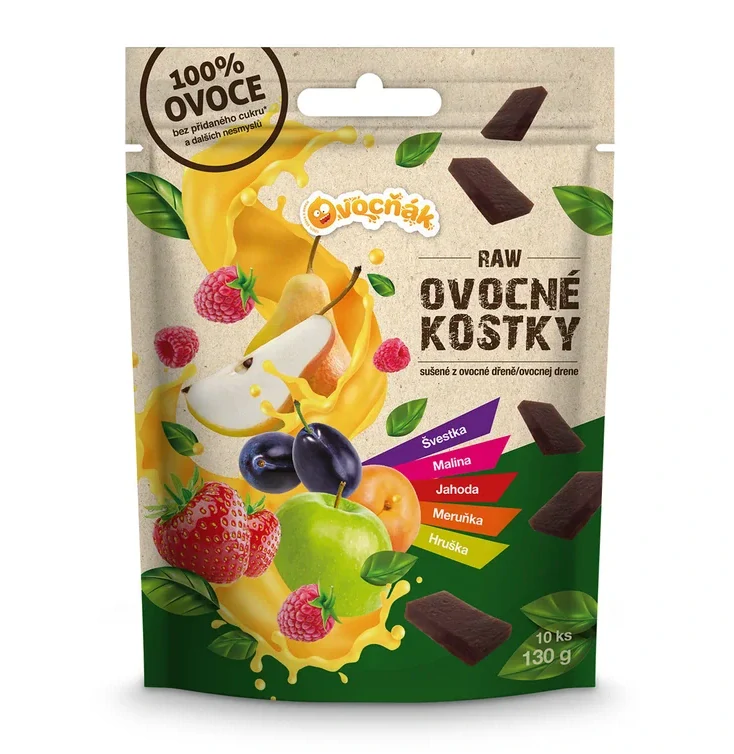 Ovocné kostky 130g