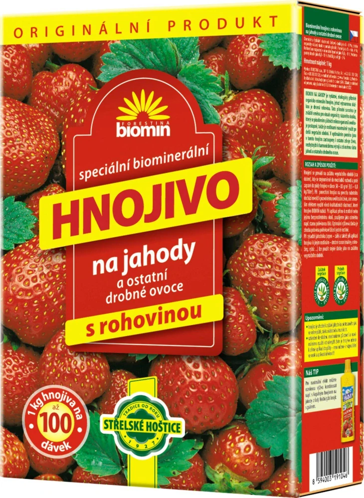 Orgamin hnojivo pro jahody 1kg