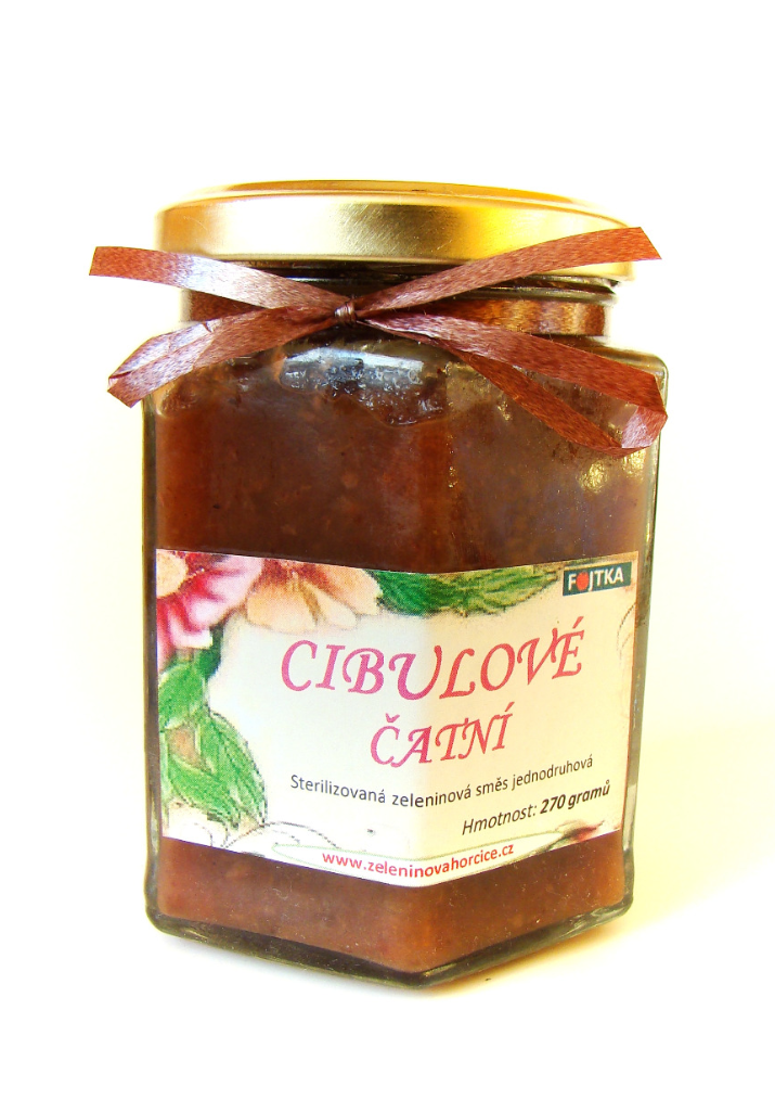 Cibulové čatní 280g