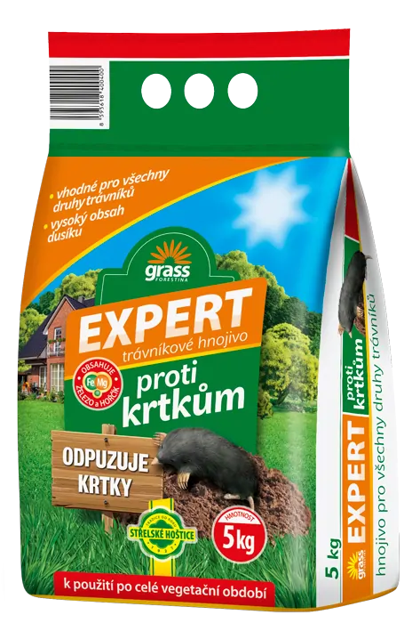 Expert s odpuzujícím účinkem proti krtkům 5kg