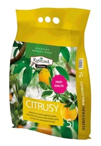 Substrát pro citrusy 5 l – RAŠELINA