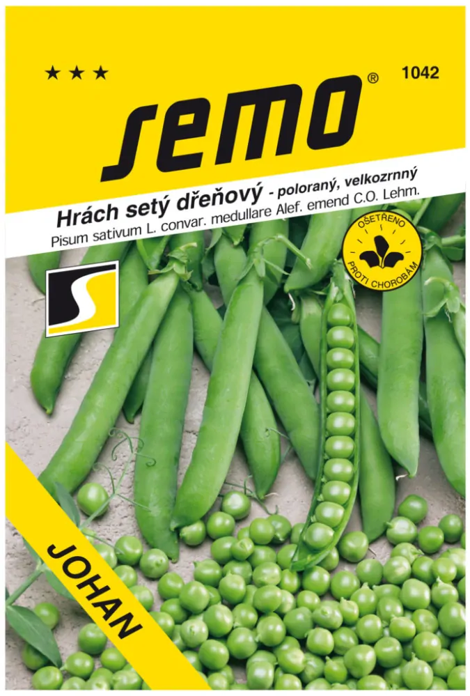 Hrách setý dřeňový JOHAN poloraný