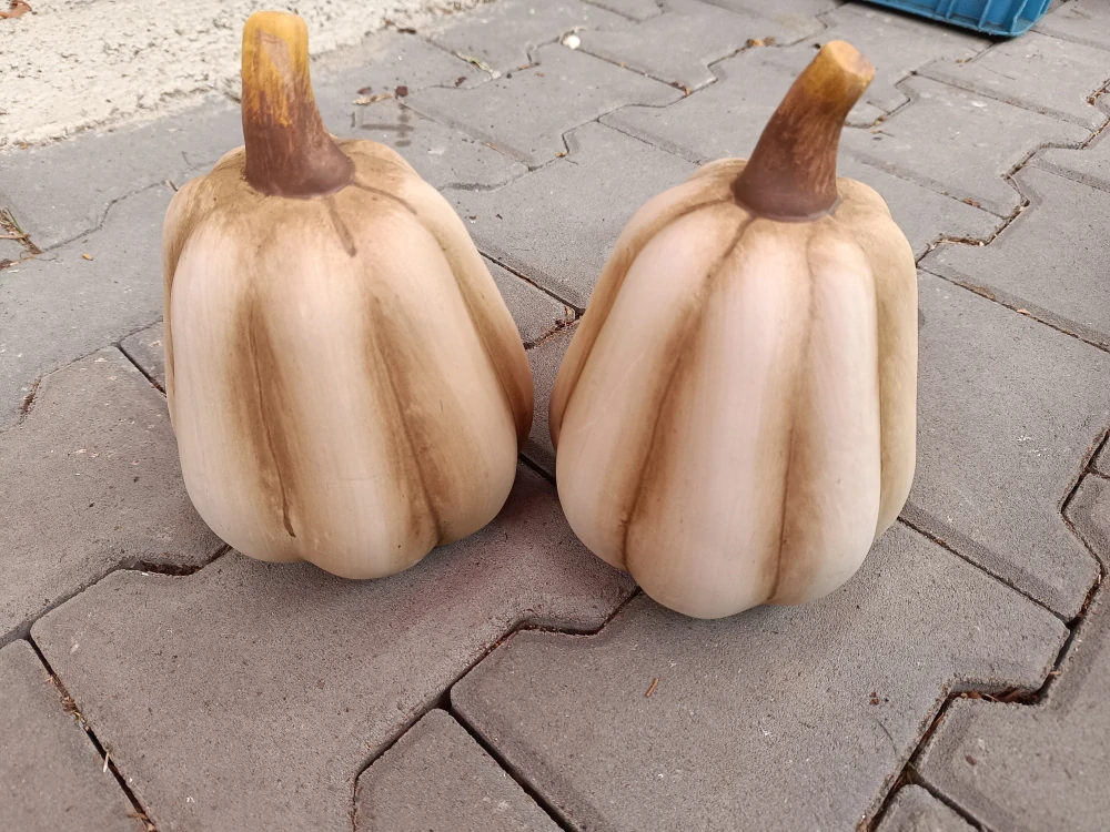 Keramická dýně hnědá