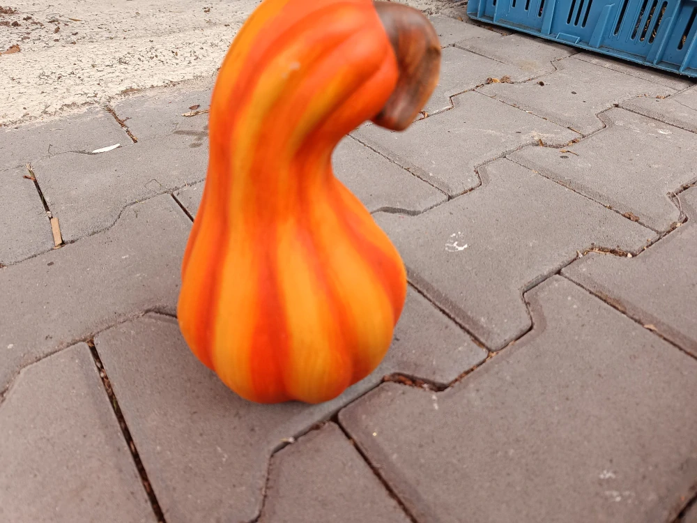 Keramická dýně oranžová