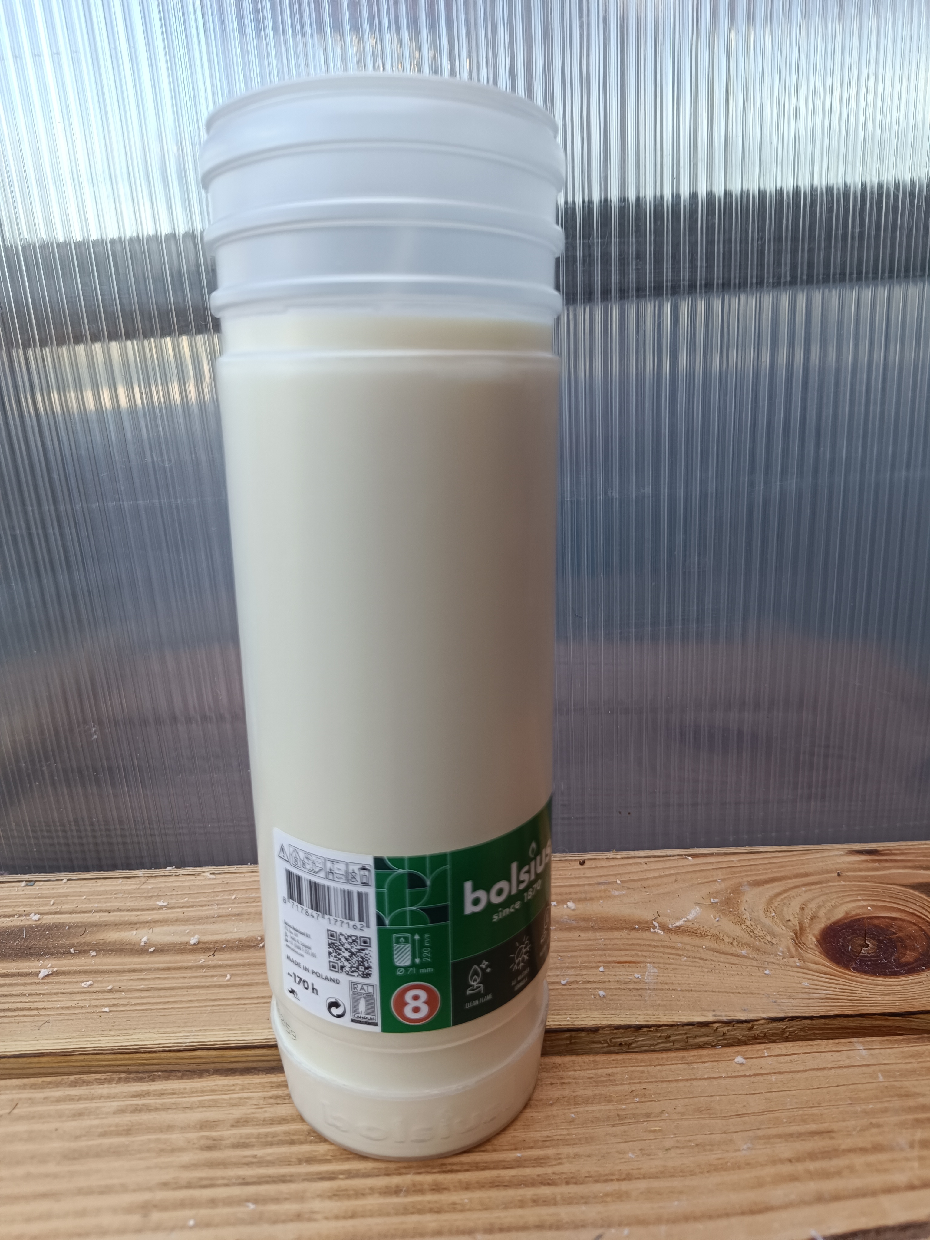 Nápln do svícnů 71x220 mm 170hod č8