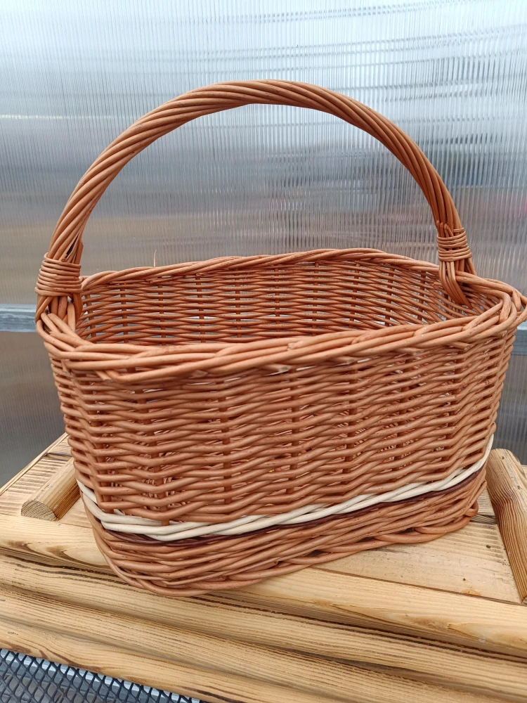 Ratanový košík 39x28x37cm