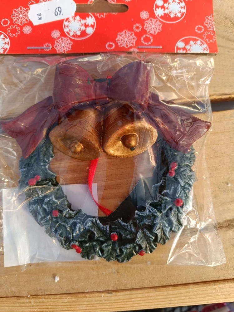 Vánoční dekorace - Věneček - 10cm