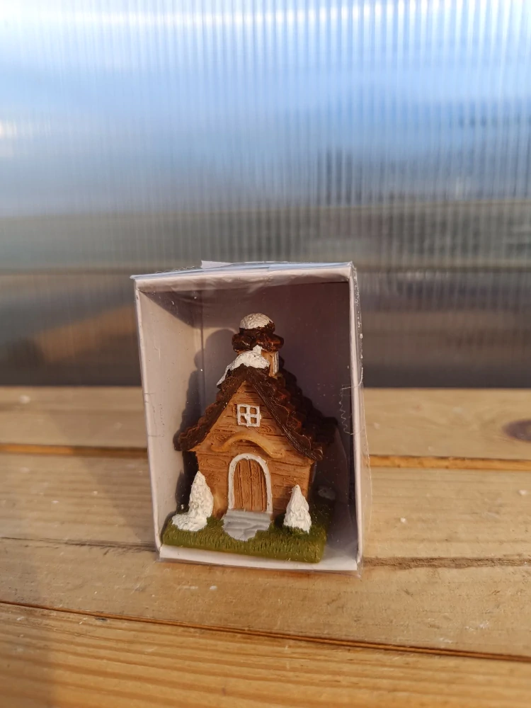 Vánoční dekorace - Domeček - 5.5cm