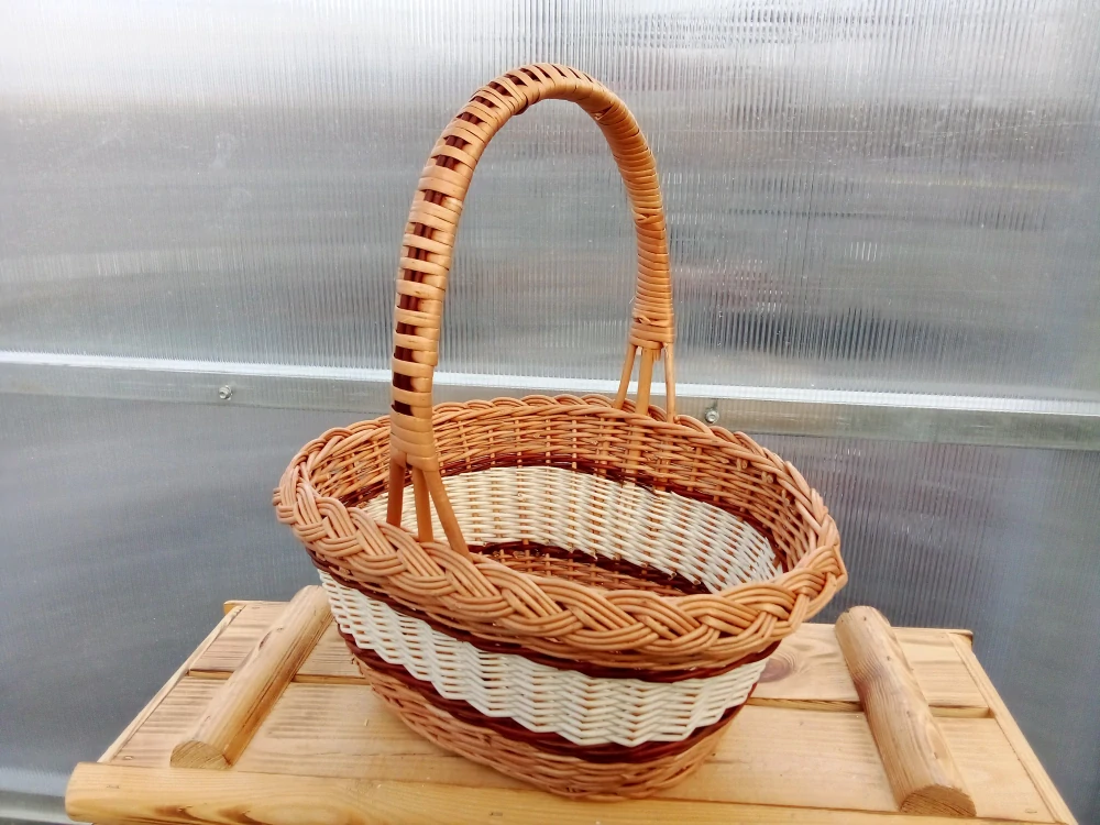 Ratanový košík 35x38