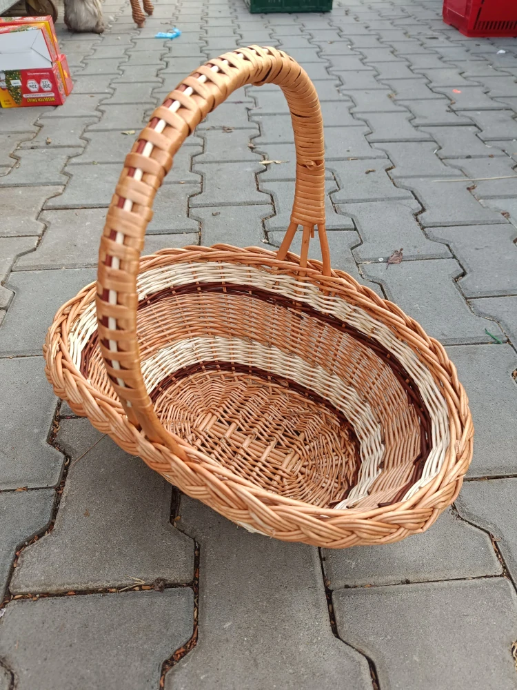 Ratanový košík 39x38