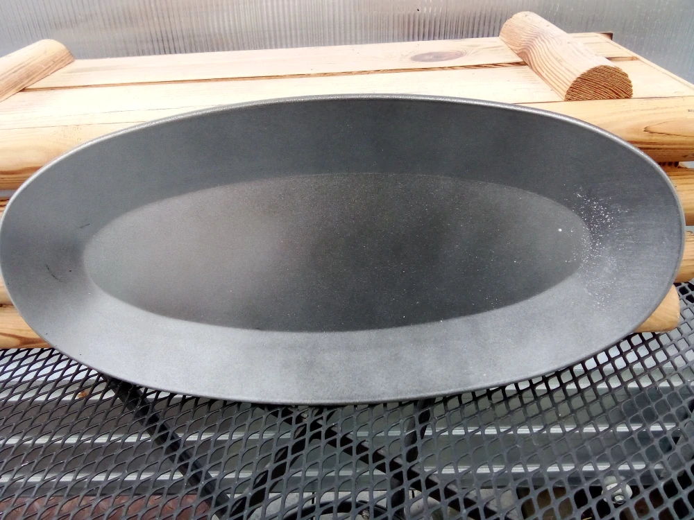 Podnos stříbrný oválný 41.5cm