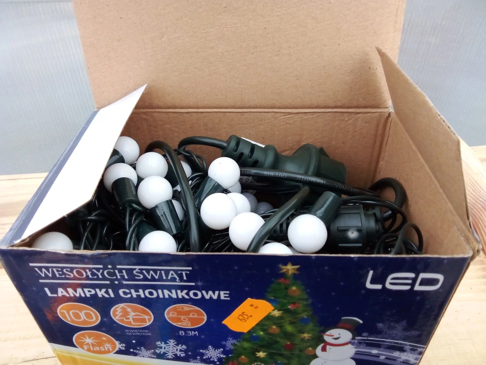 Vánoční lampičky 100LED 8.3m modré