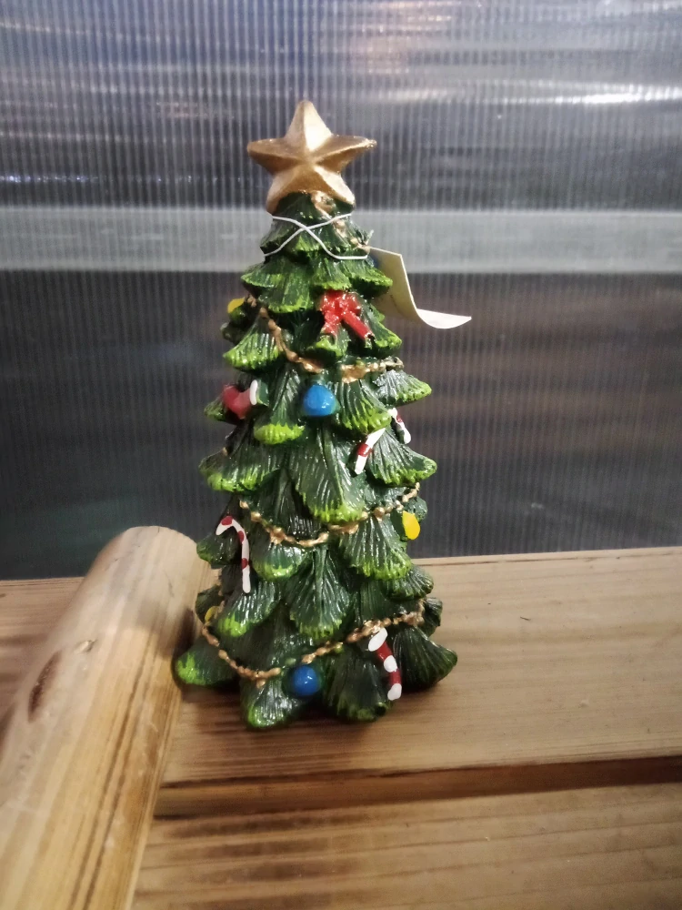 Vánoční stromeček s hvězdou 13cm