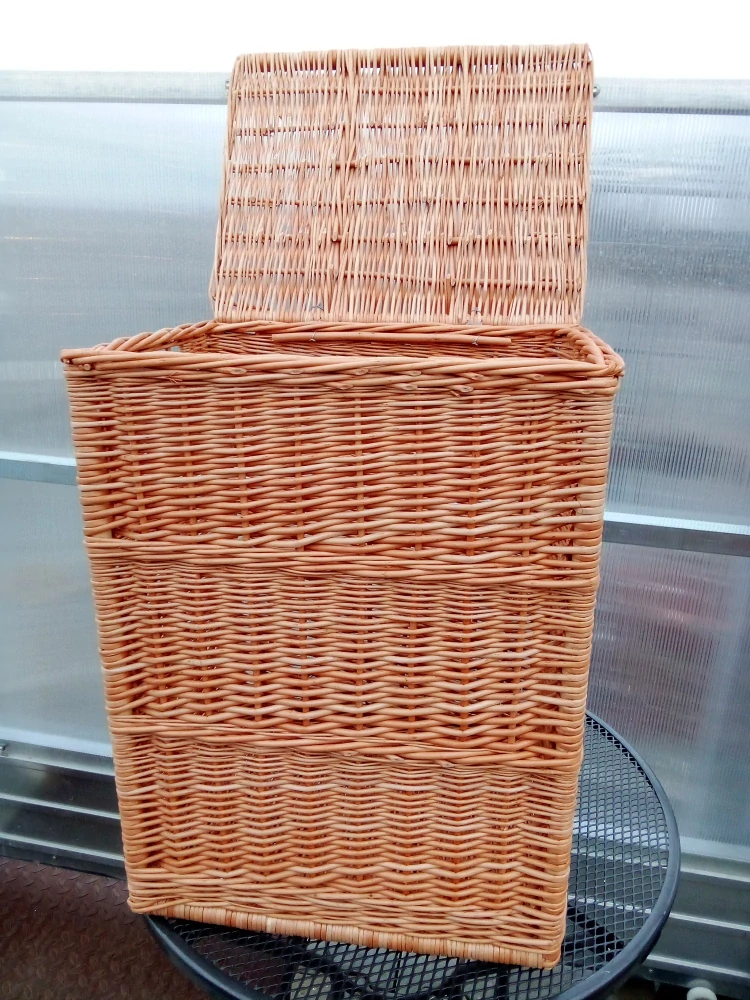 Proutěný koš na prádlo 63 cm