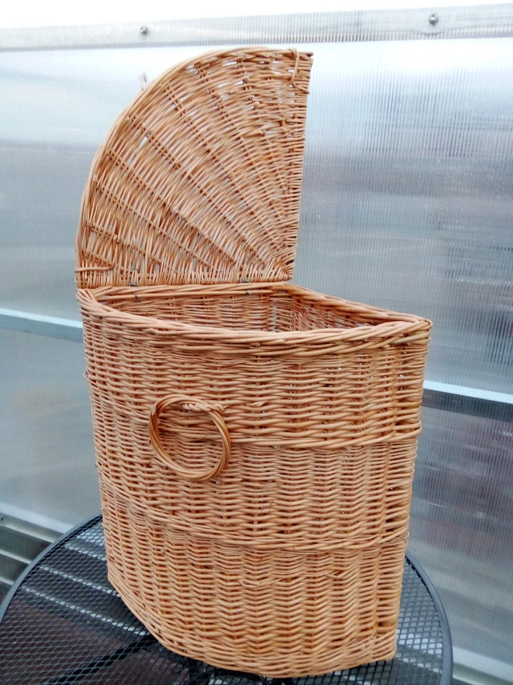 Proutěný koš na prádlo 50 cm
