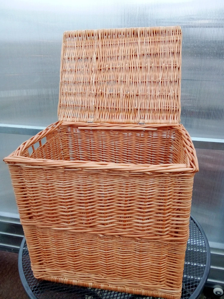 Proutěný koš na prádlo 44 cm