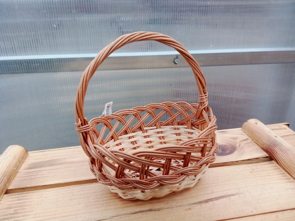 Ratanový koš 23x19 cm