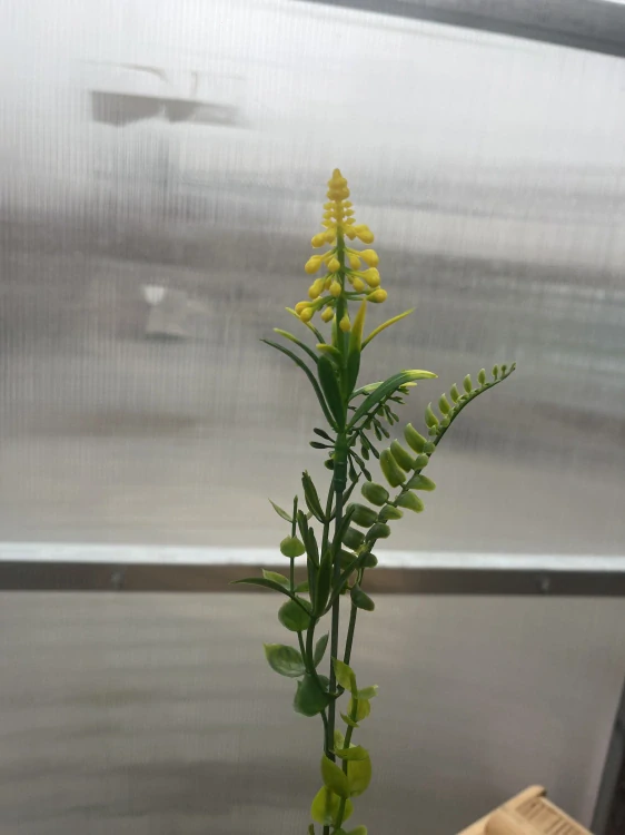 Uměla květina žlutá 50cm