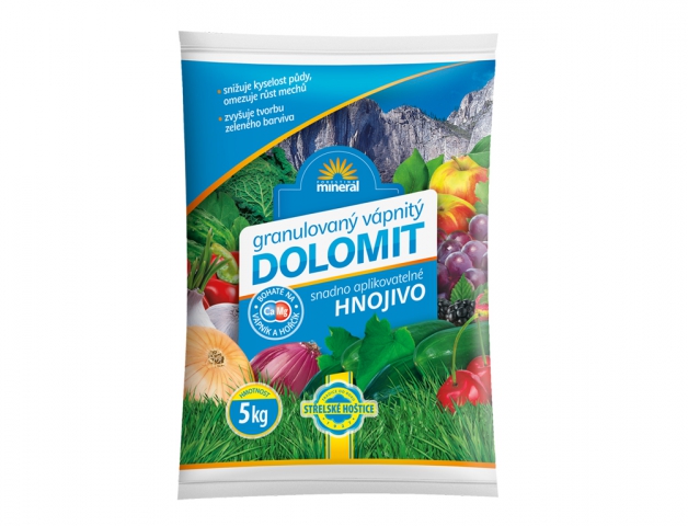 Granulovaný vápnitý DOLOMIT 5KG