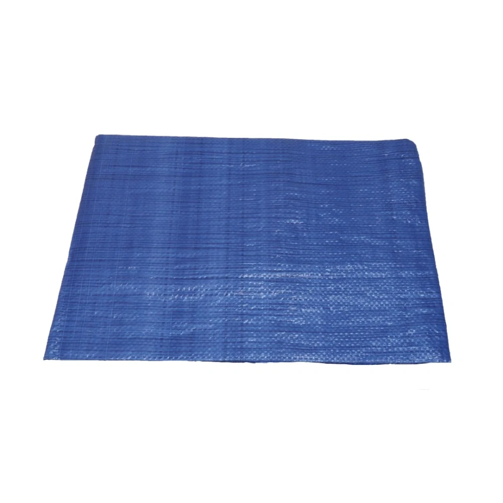 TOPTRADE plachta krycí, modrá, s kovovými oky, 3 x 4 m, standard plus