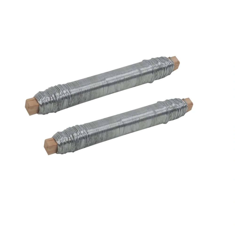Drát vázací, pozinkovaný, O 0,65 mm / 100 g, sada 2 ks