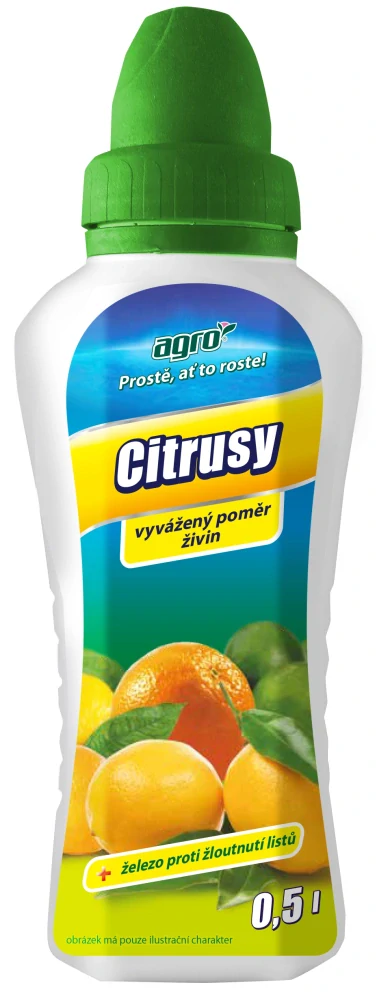 Kapalné hnojivo pro citrusy 0.5l