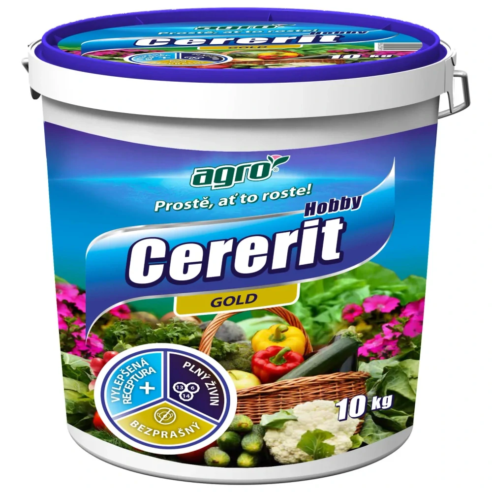 AGRO Hnojivo Cererit Hobby GOLD kbelík 10 kg