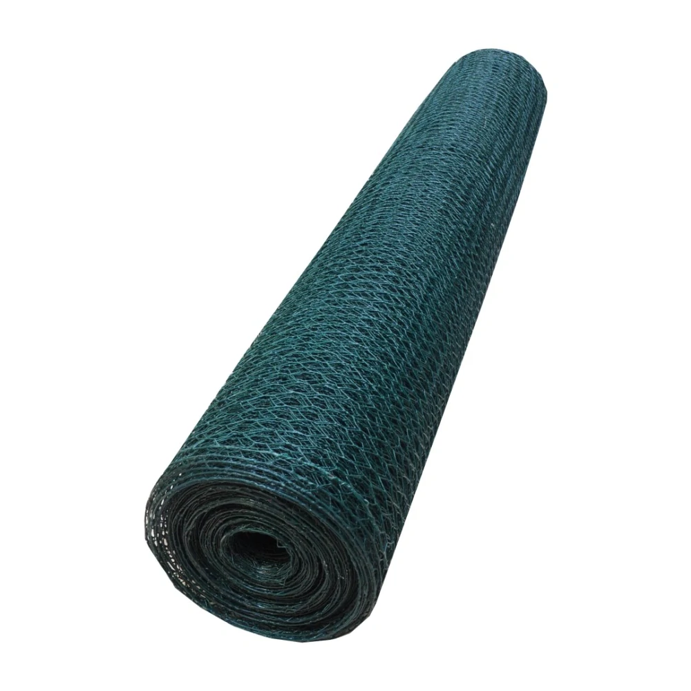TOPTRADE pletivo králičí, poplastované, zelené, 16 / 0,9 mm, 1000 mm / 10 m
