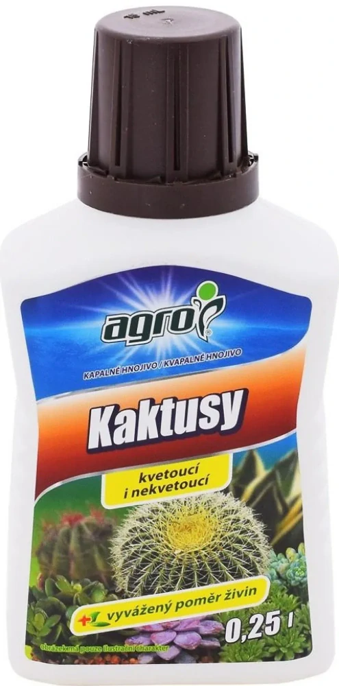 AGRO kapalné hnojivo na kaktusy 0.25