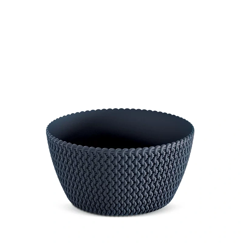 Květináč/ Mísa antracit Splofy Low 23.6cm