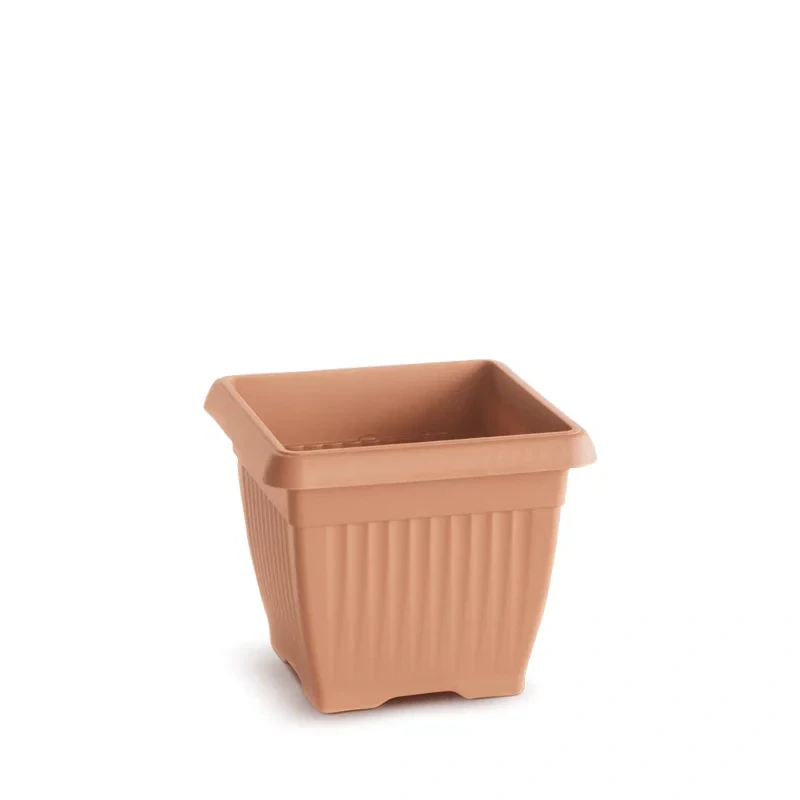 Květináč TERRA hranatý 24cm terakota