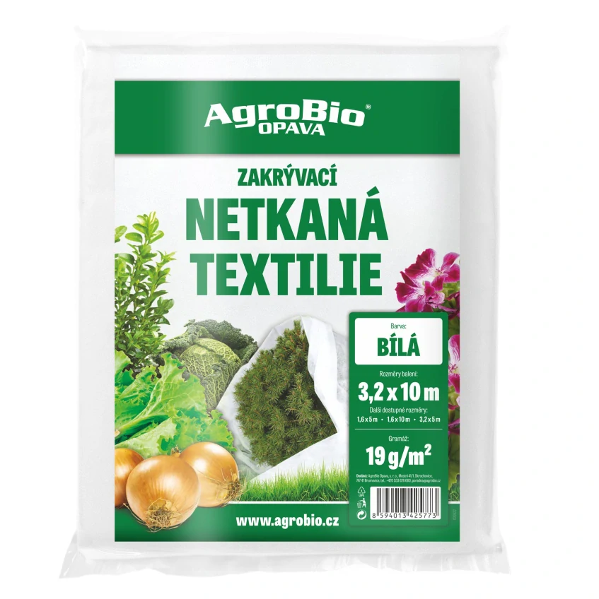 Zakrývací netkaná textilie 3.2x10m bílá