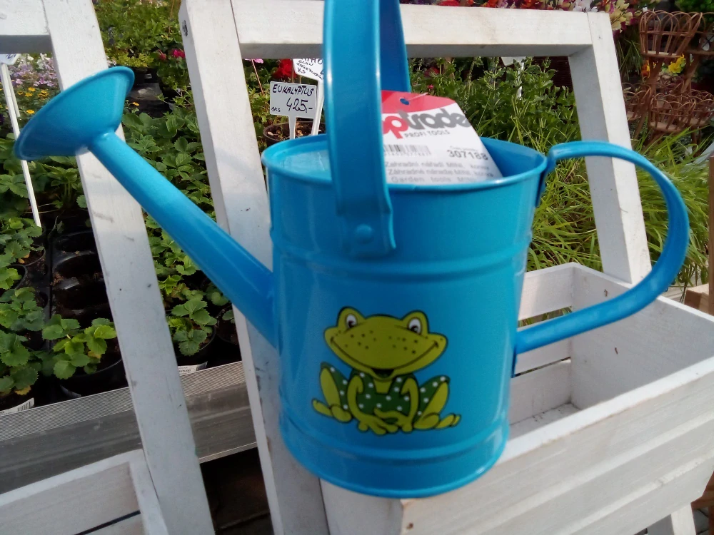 REFLEX nářadí zahradní, dětské - konev, kovová, modrá, 1,6 l
